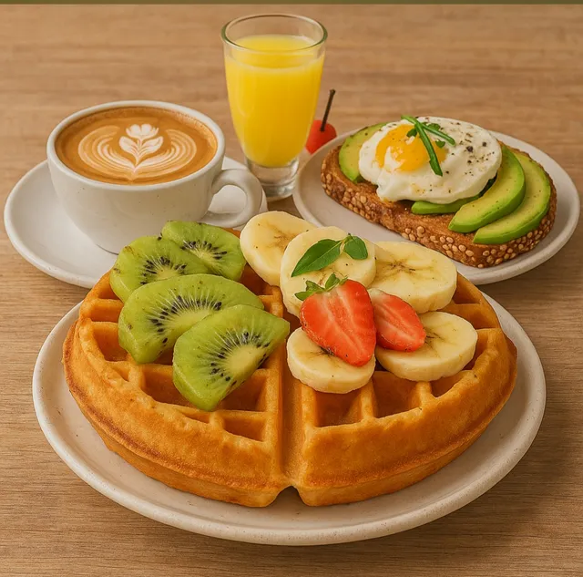 un cartell que sembla fet amb ia, a waffle barcelona - viladomat, 14 de setembre del 2026.